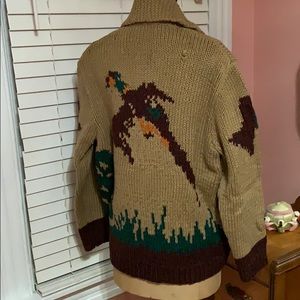 Vintage Cowichan Hunting Sweater